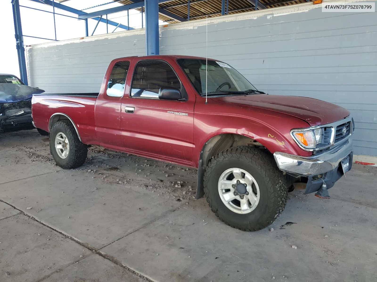 1995 Toyota Tacoma Xtracab VIN: 4TAVN73F7SZ078799 Lot: 65584914