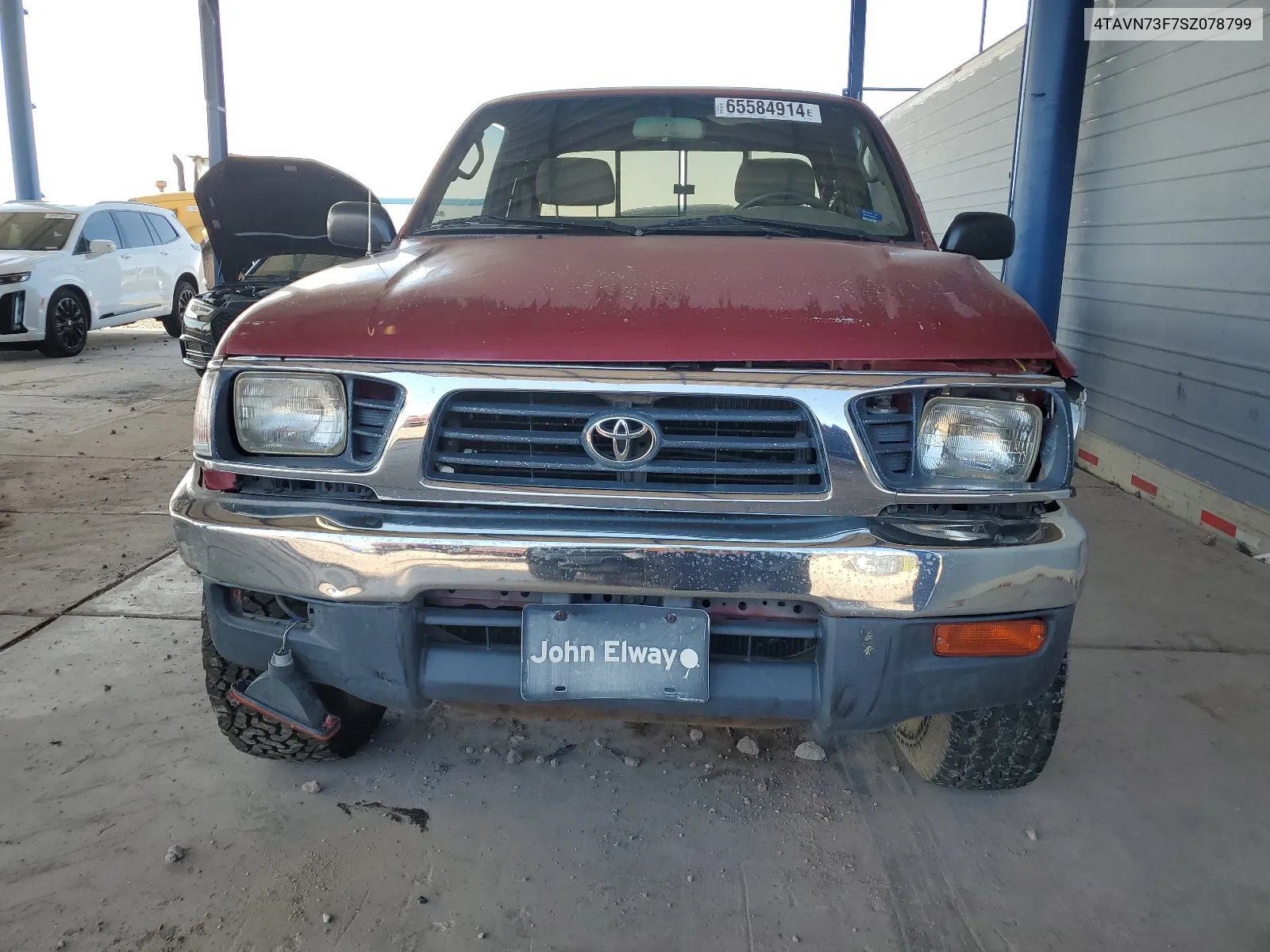 1995 Toyota Tacoma Xtracab VIN: 4TAVN73F7SZ078799 Lot: 65584914