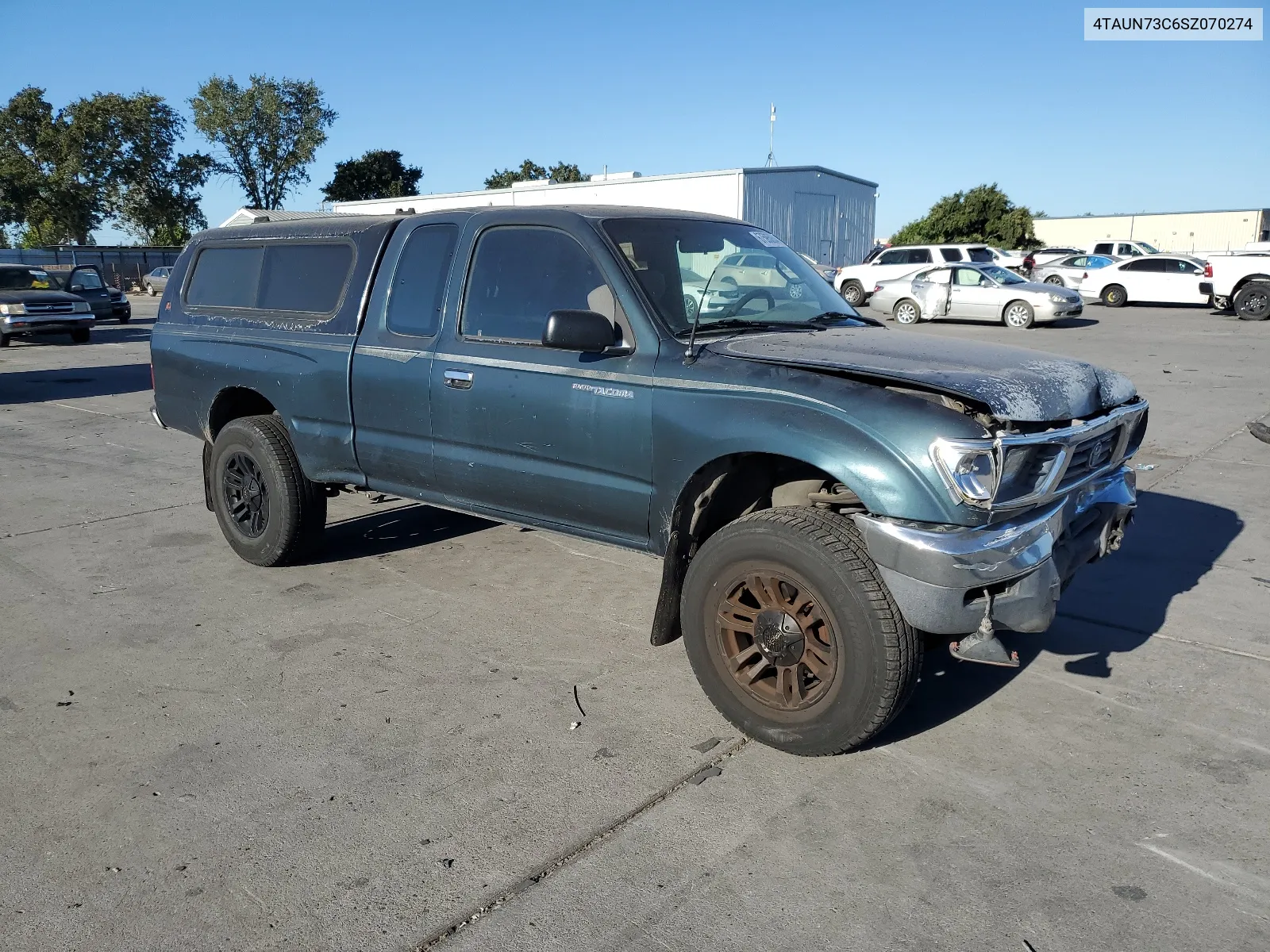 1995 Toyota Tacoma Xtracab VIN: 4TAUN73C6SZ070274 Lot: 67595054