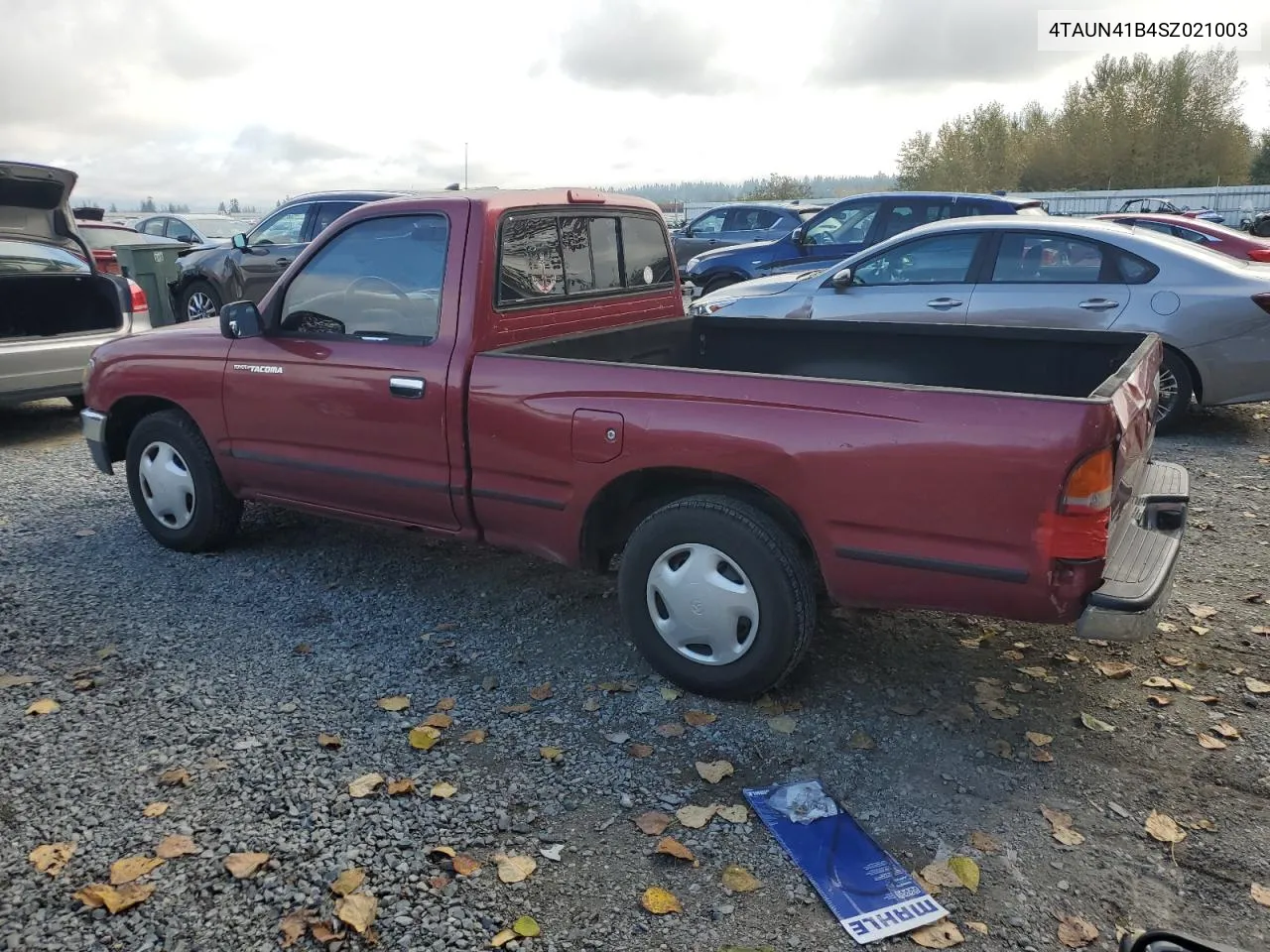 1995 Toyota Tacoma VIN: 4TAUN41B4SZ021003 Lot: 69452684