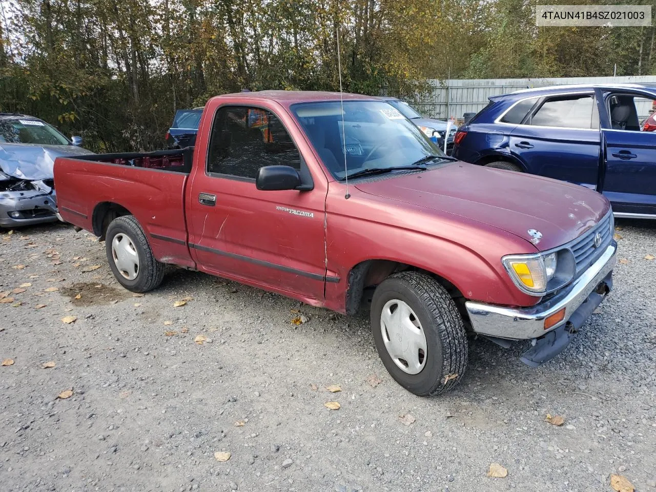 1995 Toyota Tacoma VIN: 4TAUN41B4SZ021003 Lot: 69452684