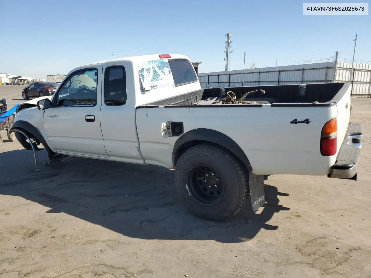 1995 Toyota Tacoma Xtracab VIN: 4TAVN73F6SZ025673 Lot: 70085874