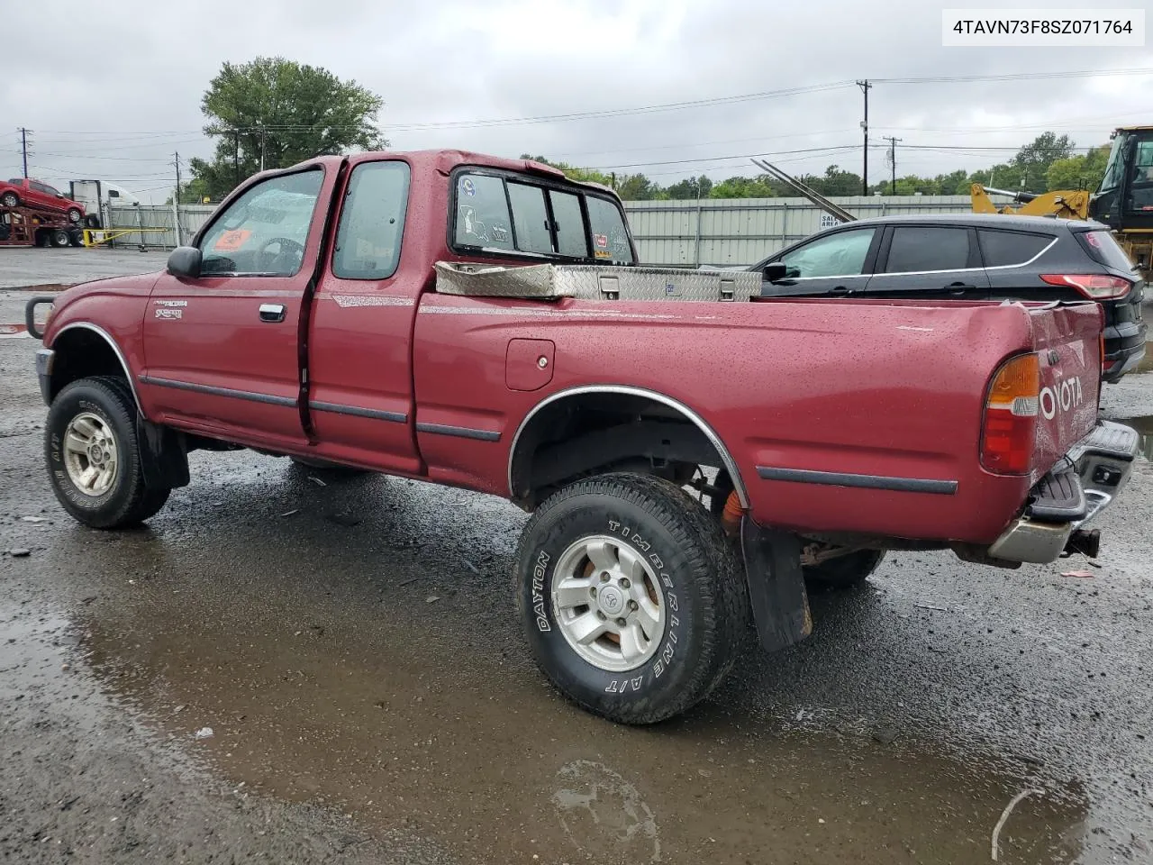 1995 Toyota Tacoma Xtracab VIN: 4TAVN73F8SZ071764 Lot: 70619354