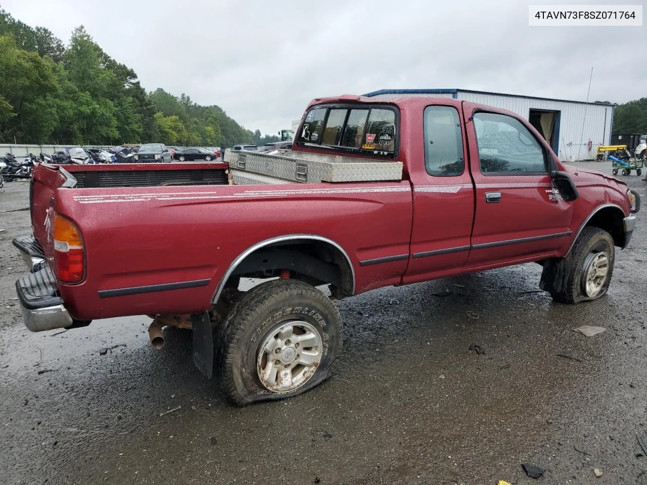 1995 Toyota Tacoma Xtracab VIN: 4TAVN73F8SZ071764 Lot: 70619354