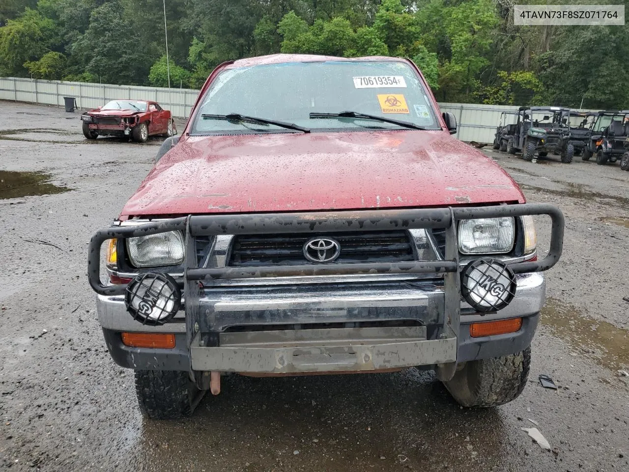 1995 Toyota Tacoma Xtracab VIN: 4TAVN73F8SZ071764 Lot: 70619354