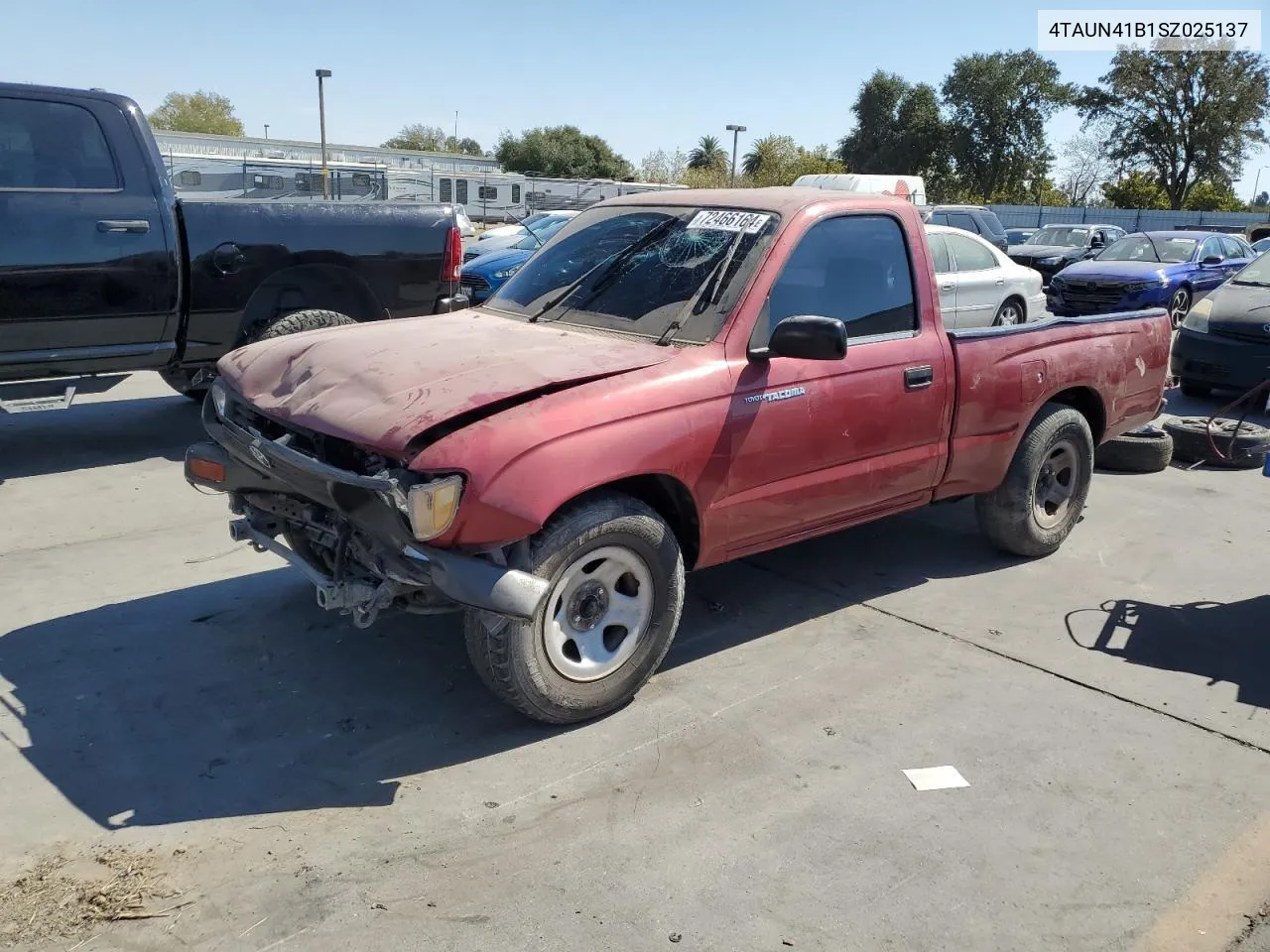 1995 Toyota Tacoma VIN: 4TAUN41B1SZ025137 Lot: 72466164