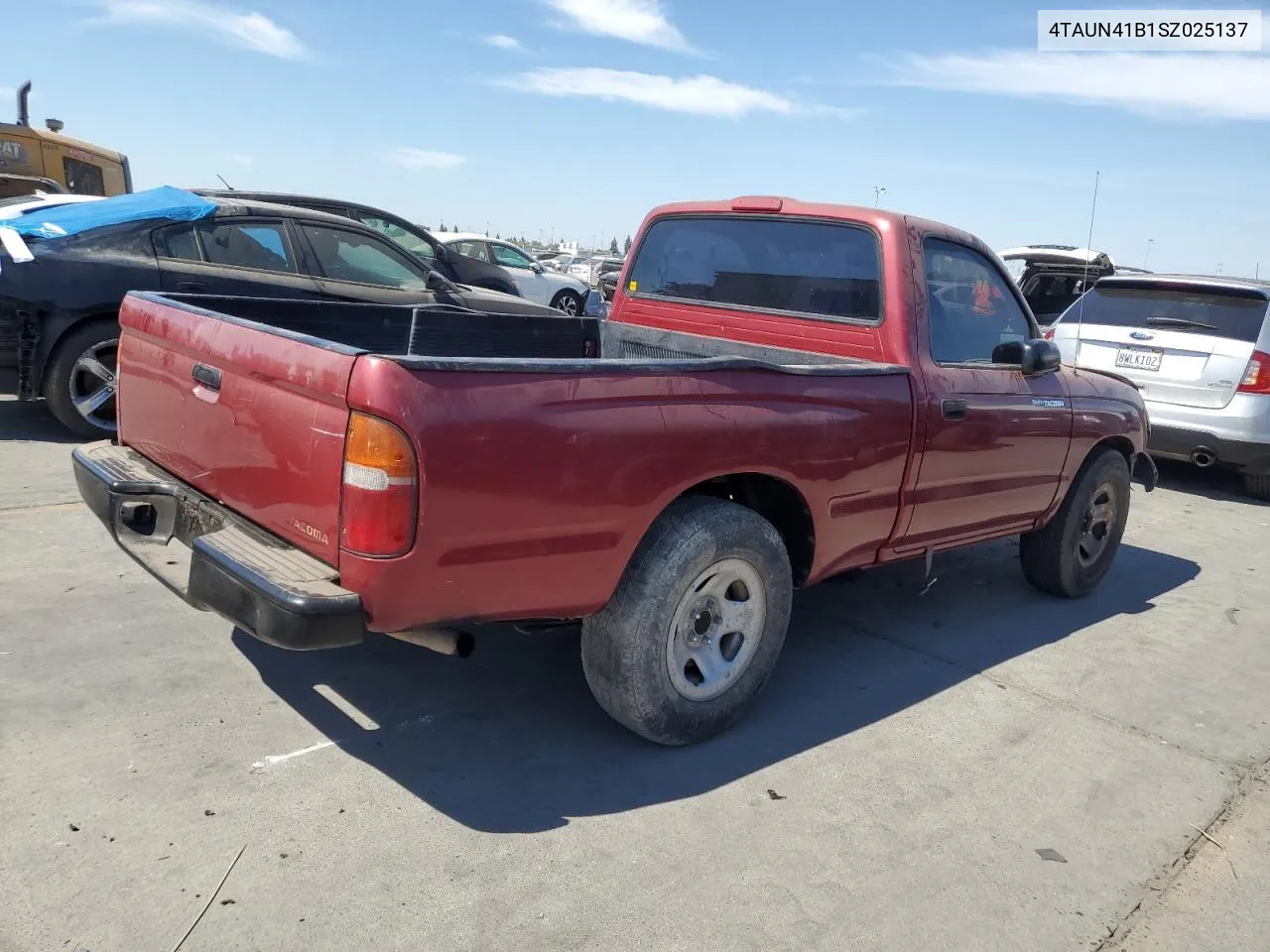 1995 Toyota Tacoma VIN: 4TAUN41B1SZ025137 Lot: 72466164