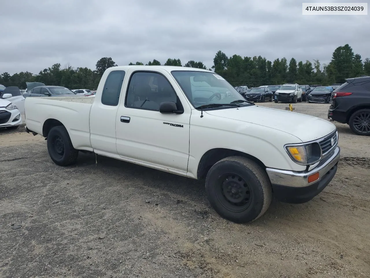 1995 Toyota Tacoma Xtracab VIN: 4TAUN53B3SZ024039 Lot: 72569124