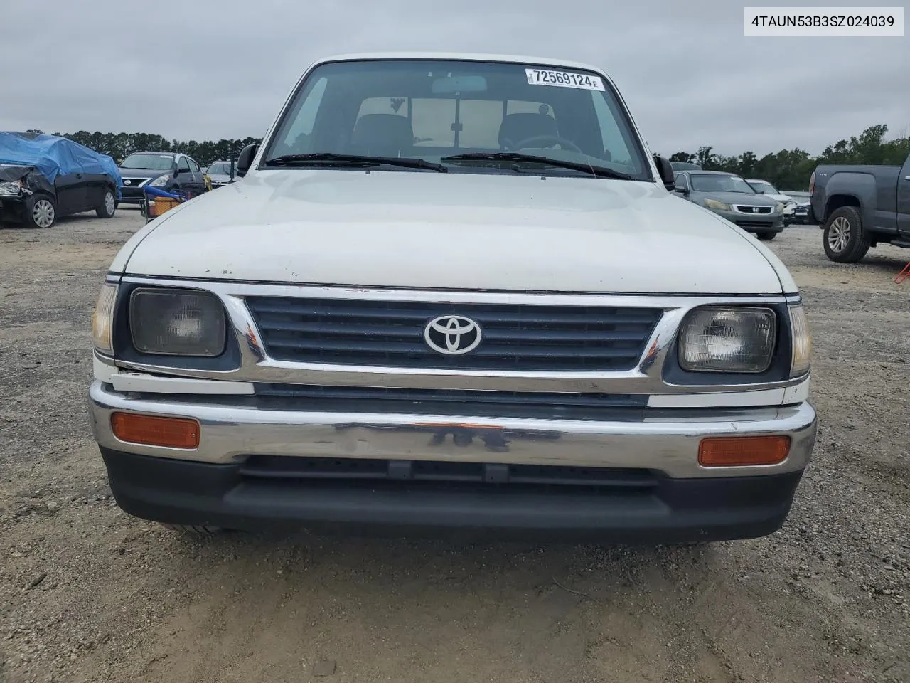 1995 Toyota Tacoma Xtracab VIN: 4TAUN53B3SZ024039 Lot: 72569124