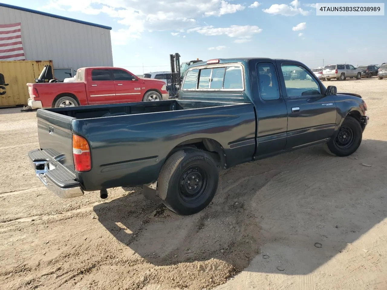 1995 Toyota Tacoma Xtracab VIN: 4TAUN53B3SZ038989 Lot: 76027114