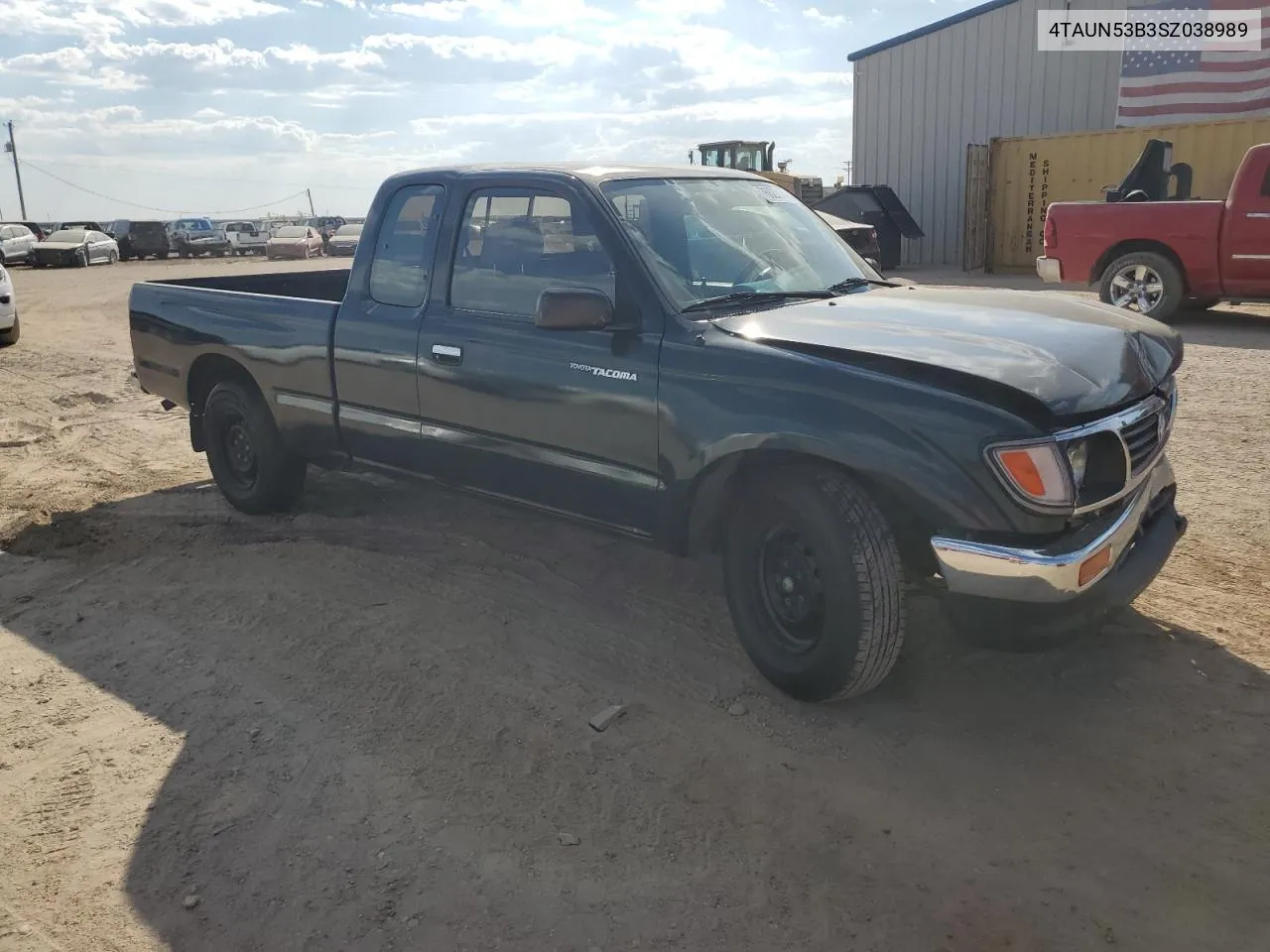 1995 Toyota Tacoma Xtracab VIN: 4TAUN53B3SZ038989 Lot: 76027114