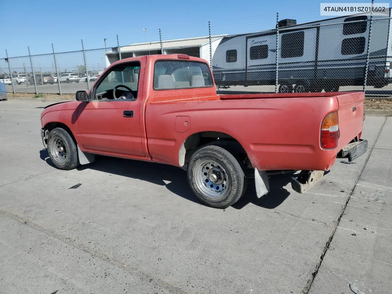 1995 Toyota Tacoma VIN: 4TAUN41B1SZ016602 Lot: 76616444