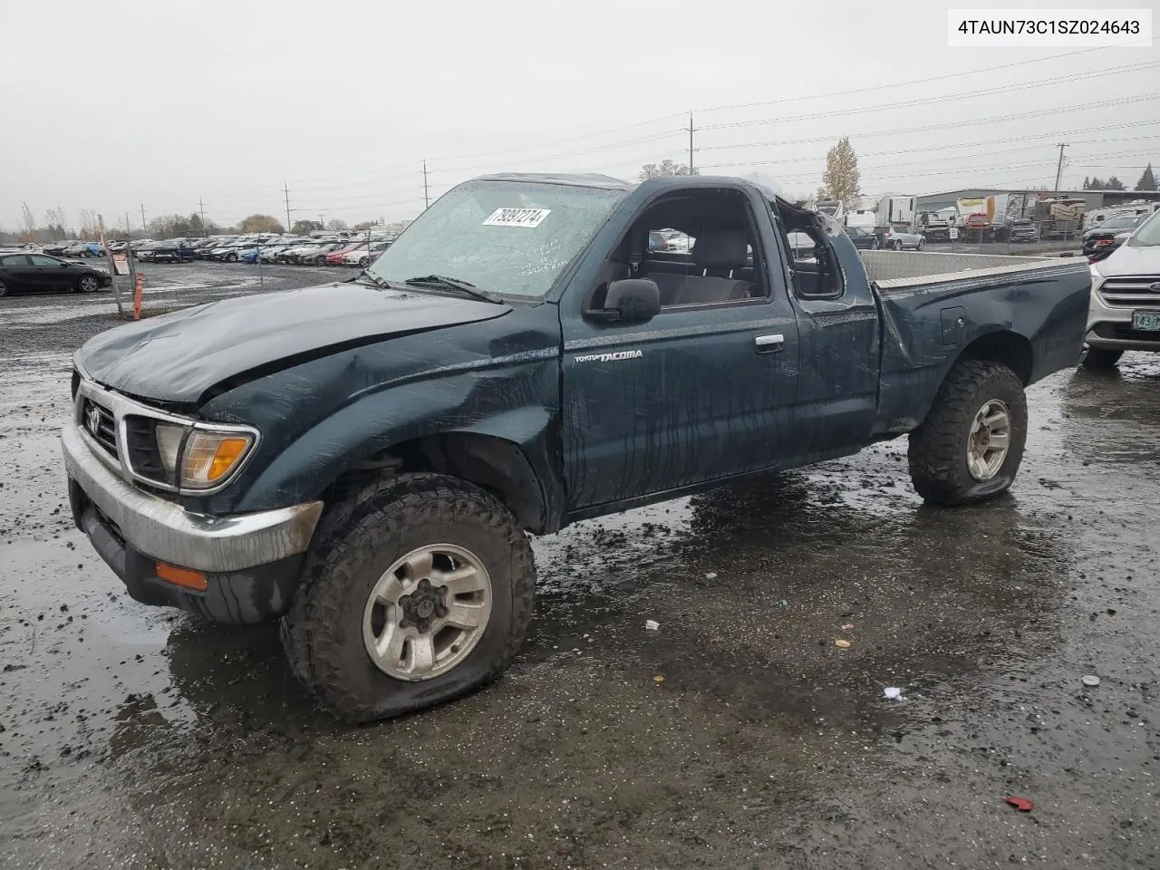 1995 Toyota Tacoma Xtracab VIN: 4TAUN73C1SZ024643 Lot: 79397274