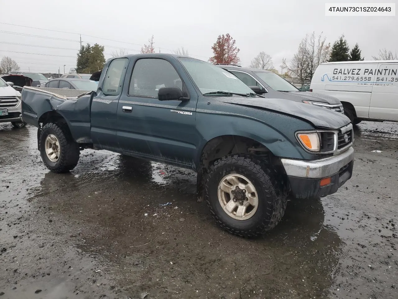 1995 Toyota Tacoma Xtracab VIN: 4TAUN73C1SZ024643 Lot: 79397274