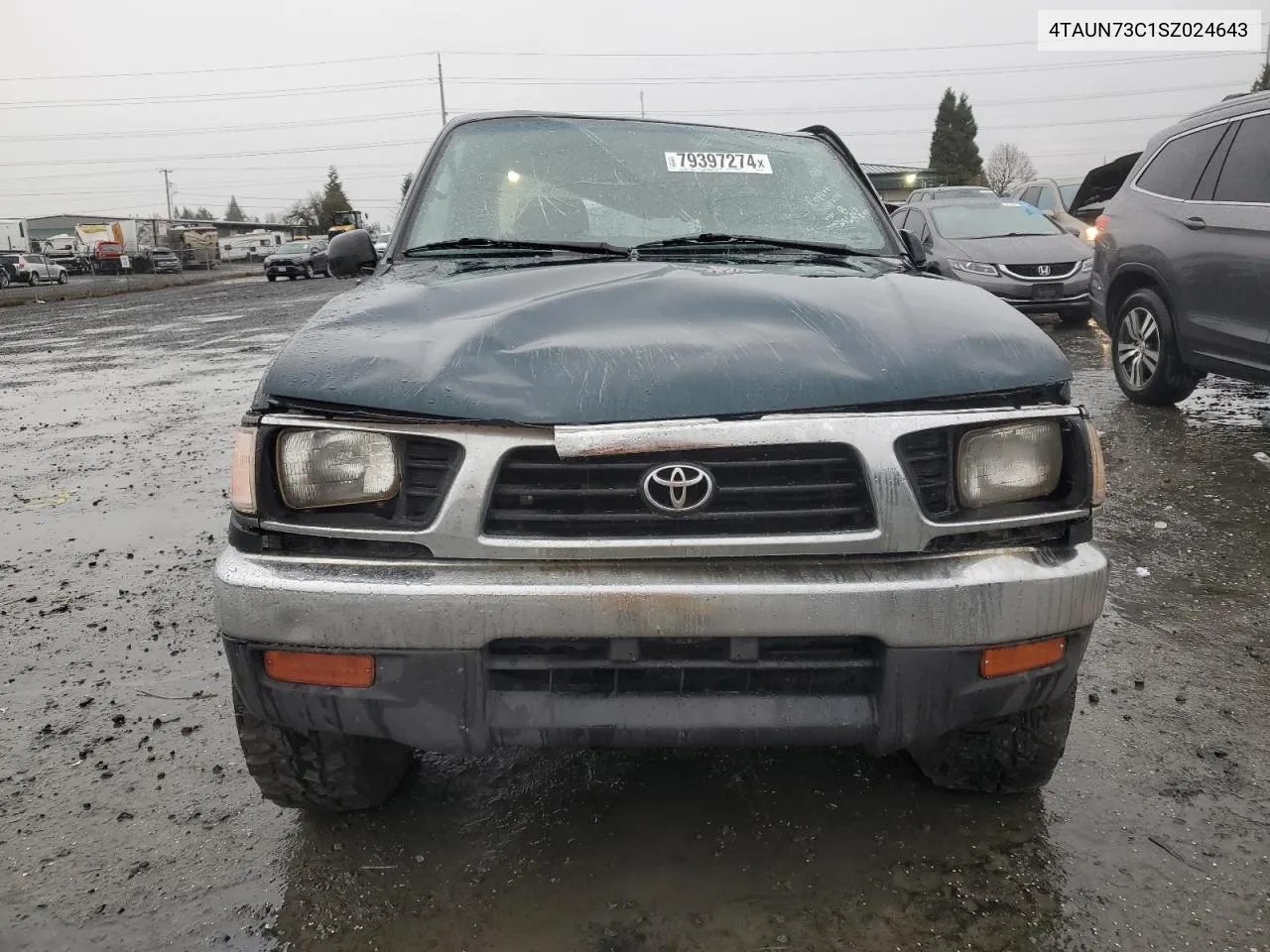 1995 Toyota Tacoma Xtracab VIN: 4TAUN73C1SZ024643 Lot: 79397274