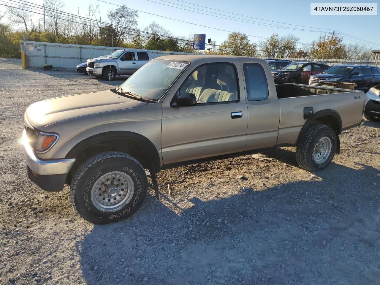 1995 Toyota Tacoma Xtracab VIN: 4TAVN73F2SZ060467 Lot: 80282814