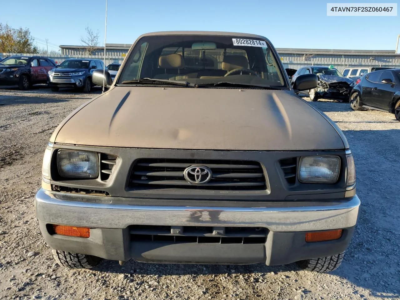 1995 Toyota Tacoma Xtracab VIN: 4TAVN73F2SZ060467 Lot: 80282814