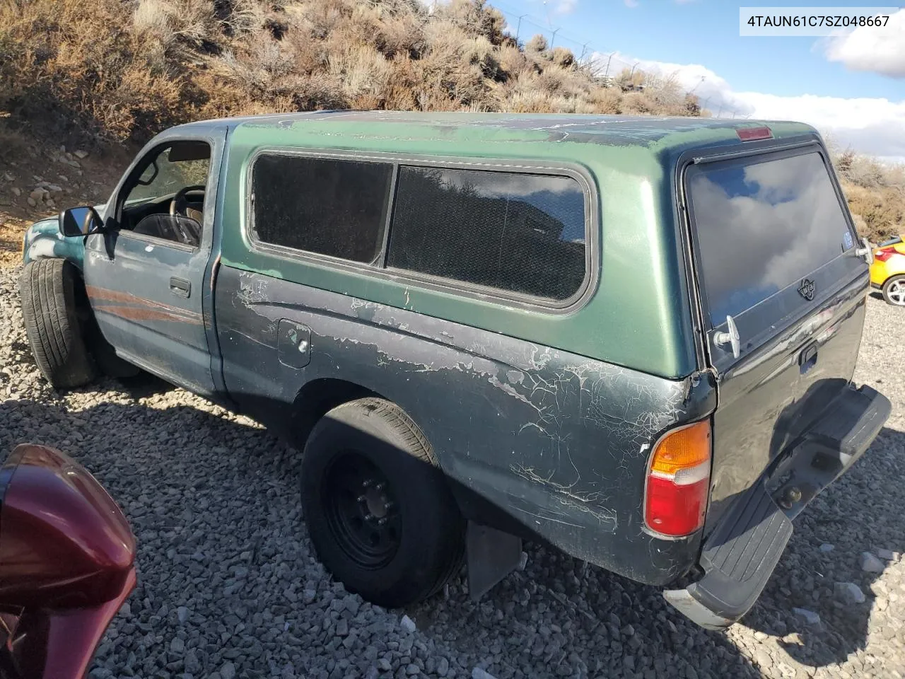 1995 Toyota Tacoma VIN: 4TAUN61C7SZ048667 Lot: 81421794