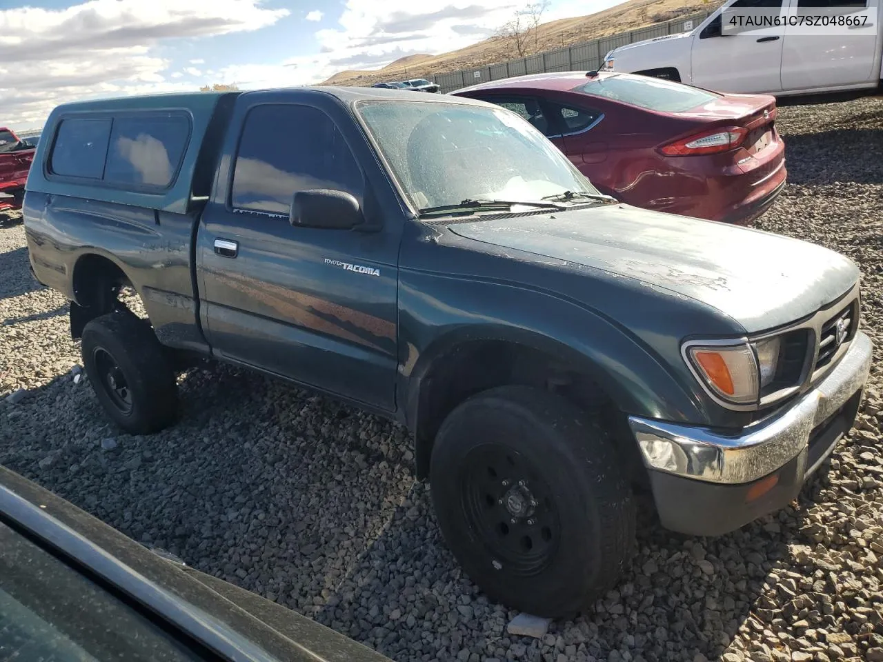 1995 Toyota Tacoma VIN: 4TAUN61C7SZ048667 Lot: 81421794