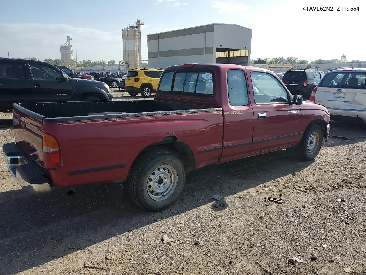 1996 Toyota Tacoma Xtracab VIN: 4TAVL52N2TZ119554 Lot: 61297554