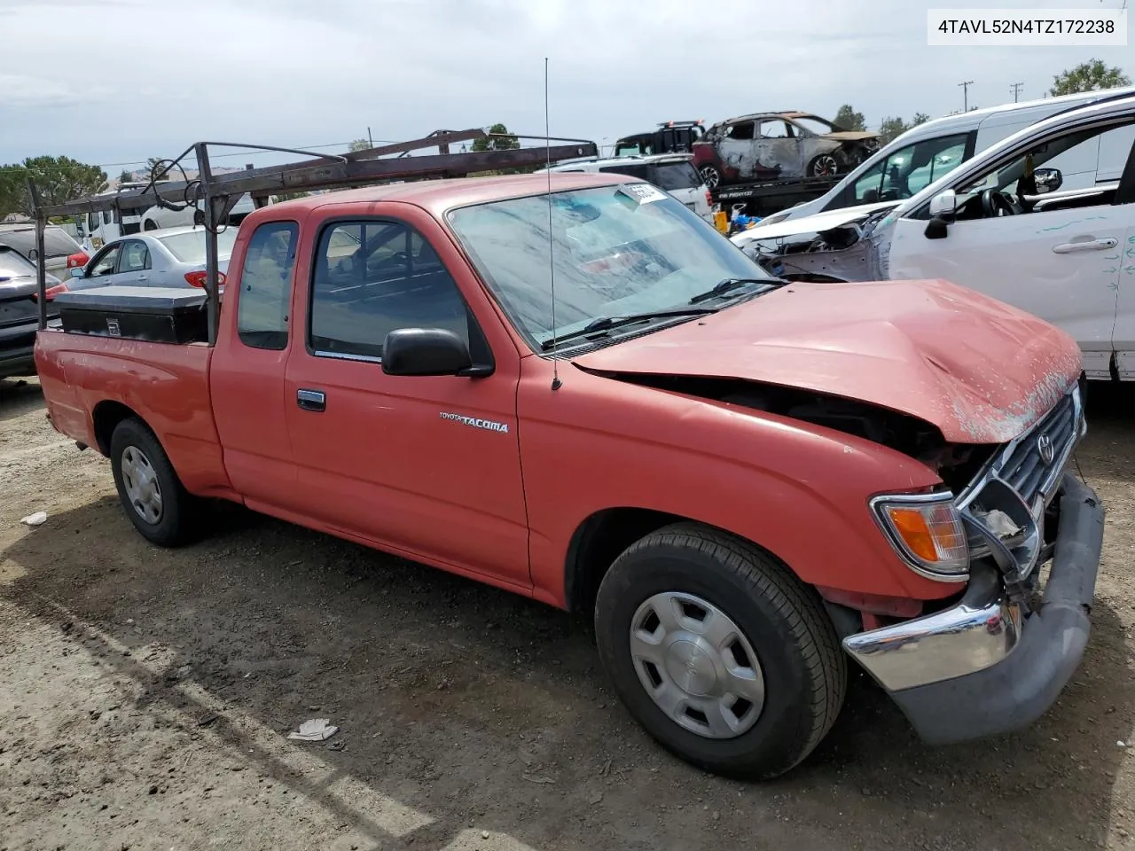 1996 Toyota Tacoma Xtracab VIN: 4TAVL52N4TZ172238 Lot: 65955674