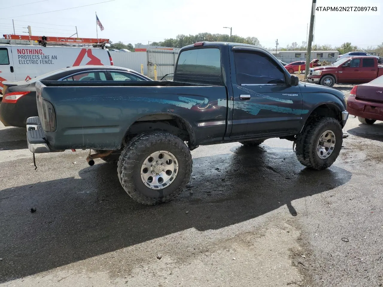 1996 Toyota Tacoma VIN: 4TAPM62N2TZ089743 Lot: 66182454