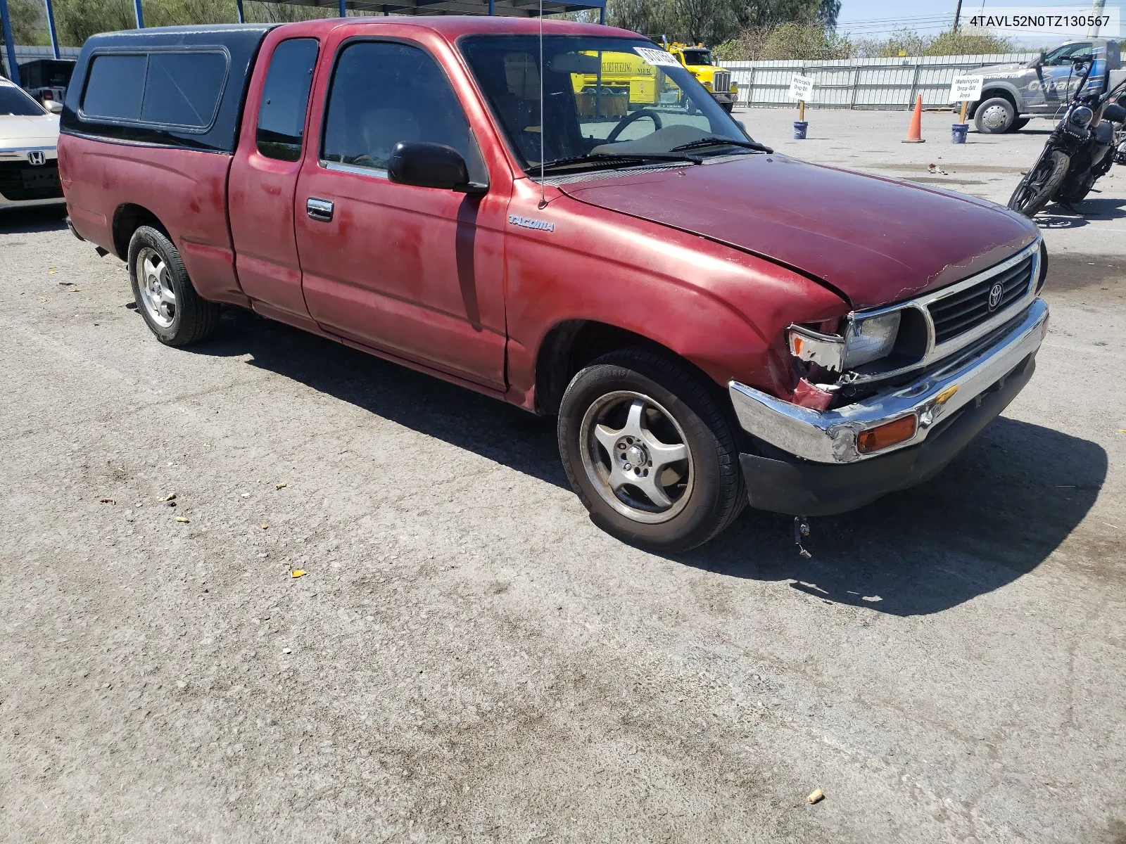 1996 Toyota Tacoma Xtracab VIN: 4TAVL52N0TZ130567 Lot: 67371554