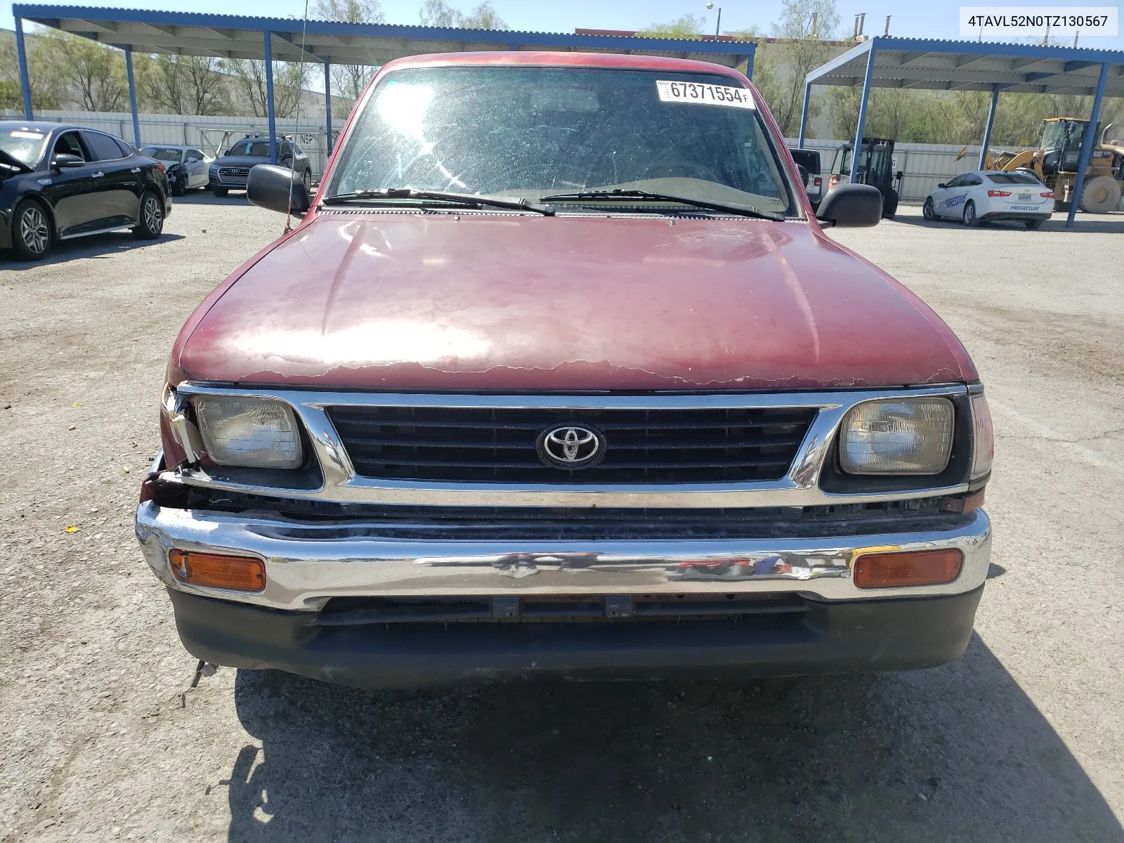 1996 Toyota Tacoma Xtracab VIN: 4TAVL52N0TZ130567 Lot: 67371554