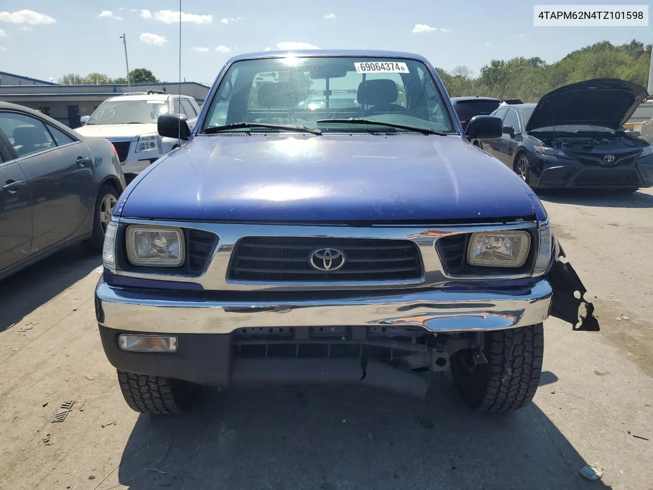 1996 Toyota Tacoma VIN: 4TAPM62N4TZ101598 Lot: 69064374