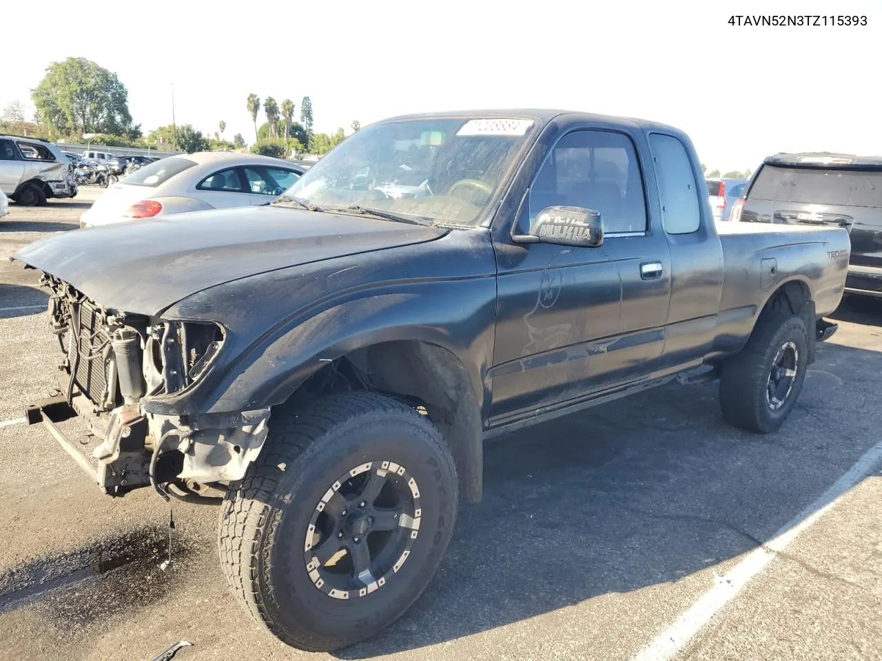 1996 Toyota Tacoma Xtracab VIN: 4TAVN52N3TZ115393 Lot: 71008884