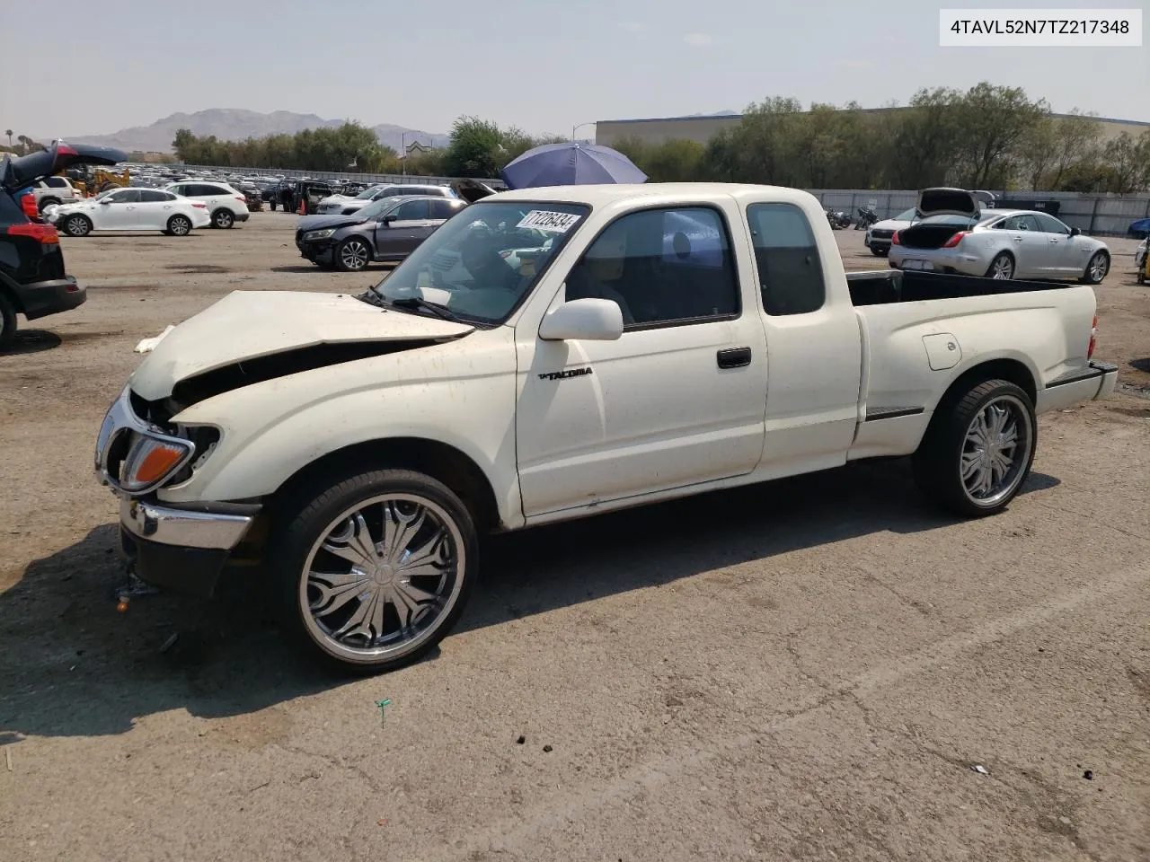 1996 Toyota Tacoma Xtracab VIN: 4TAVL52N7TZ217348 Lot: 71226434