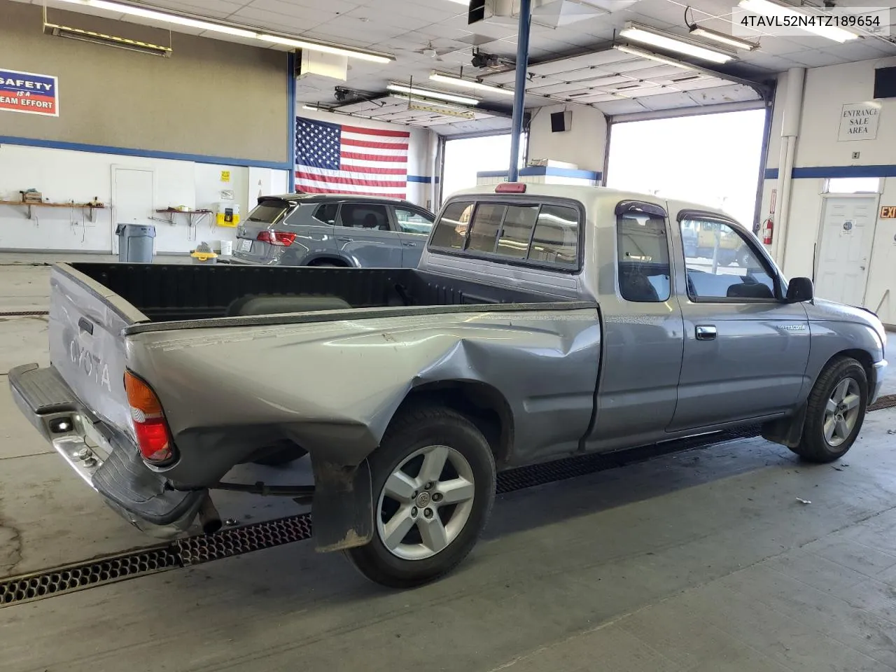 1996 Toyota Tacoma Xtracab VIN: 4TAVL52N4TZ189654 Lot: 71408544