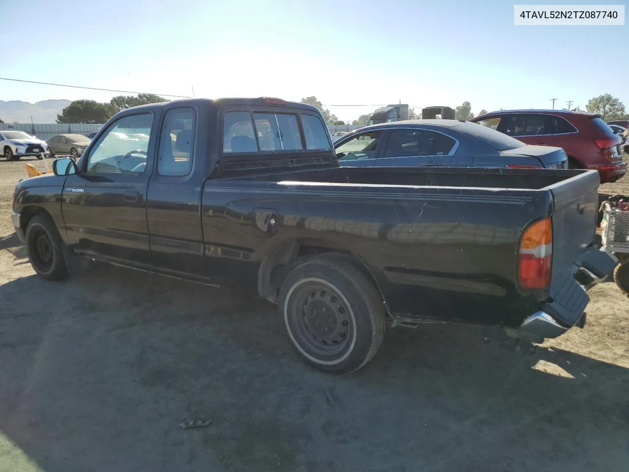 1996 Toyota Tacoma Xtracab VIN: 4TAVL52N2TZ087740 Lot: 71501594