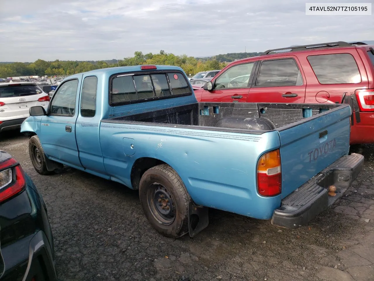 1996 Toyota Tacoma Xtracab VIN: 4TAVL52N7TZ105195 Lot: 72223824