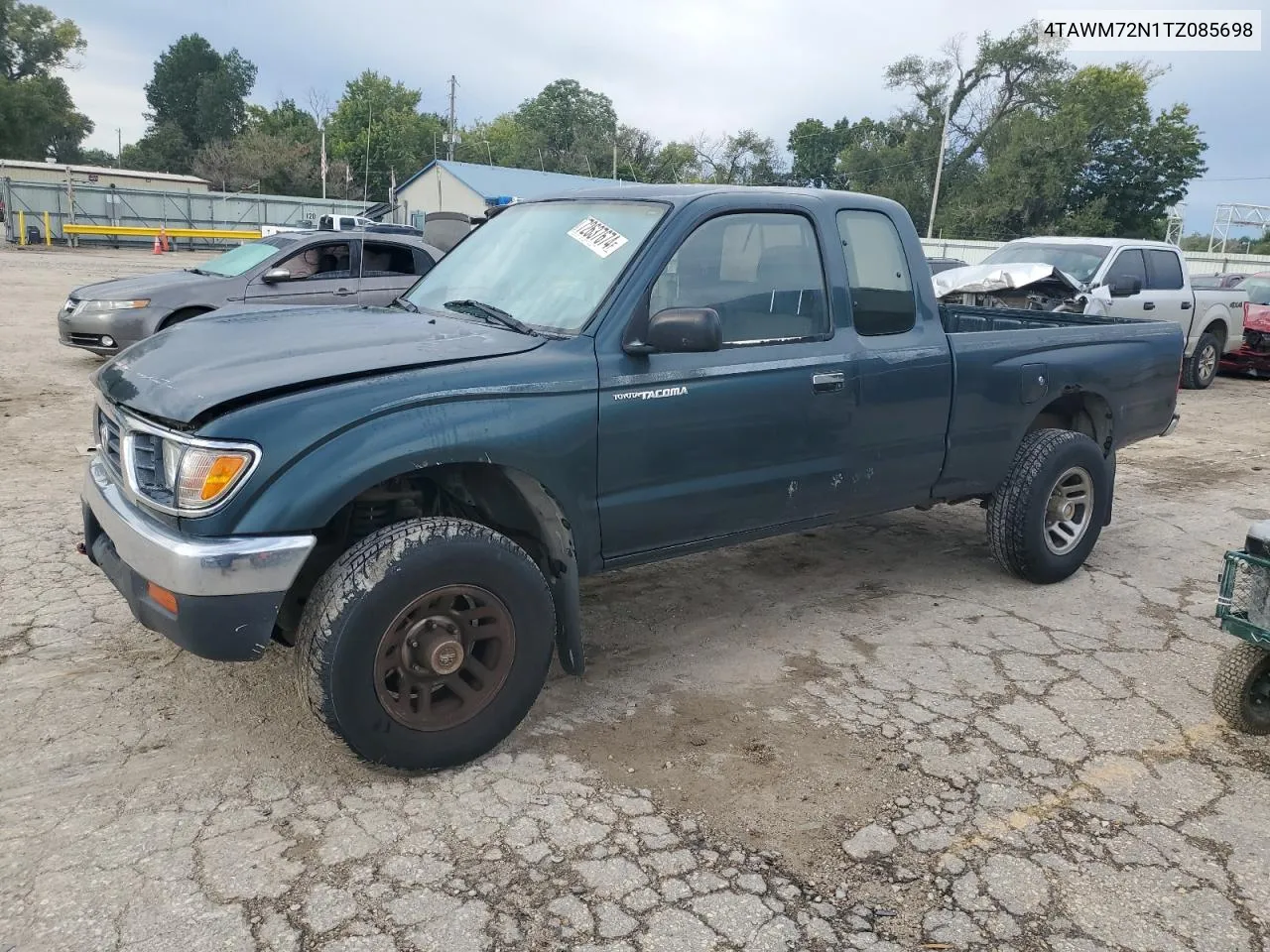 1996 Toyota Tacoma Xtracab VIN: 4TAWM72N1TZ085698 Lot: 72637674