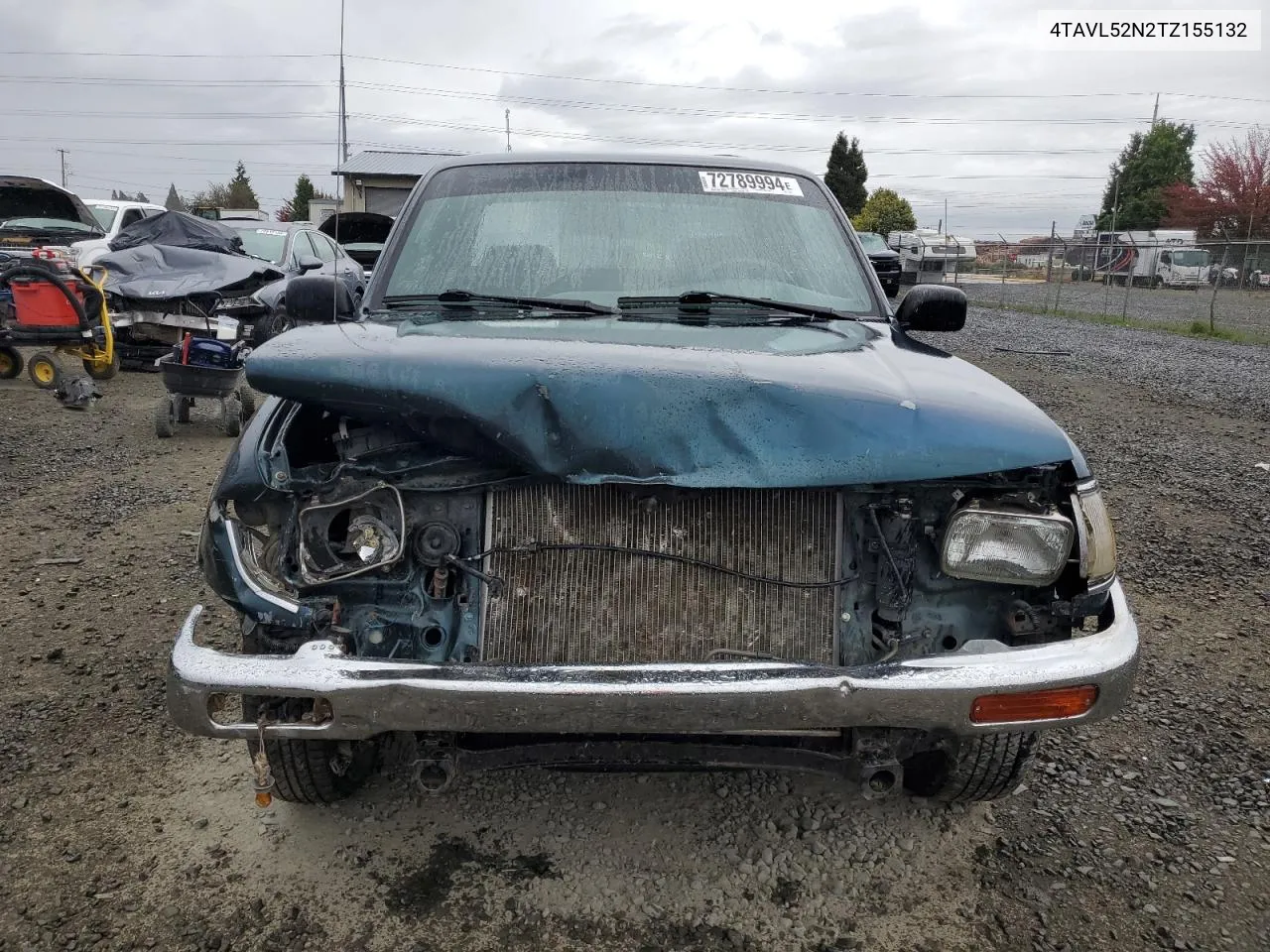 1996 Toyota Tacoma Xtracab VIN: 4TAVL52N2TZ155132 Lot: 72789994