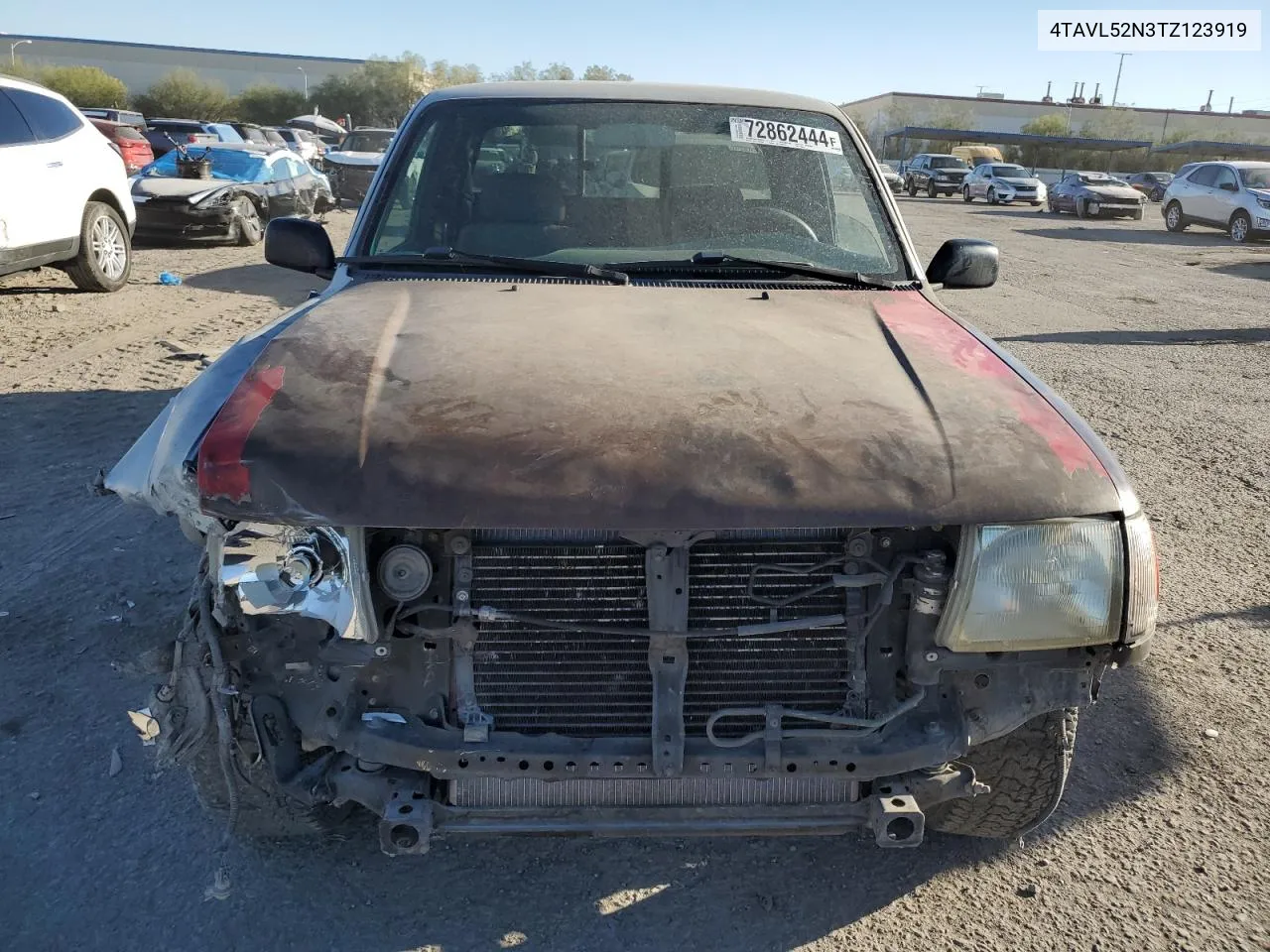 1996 Toyota Tacoma Xtracab VIN: 4TAVL52N3TZ123919 Lot: 72862444