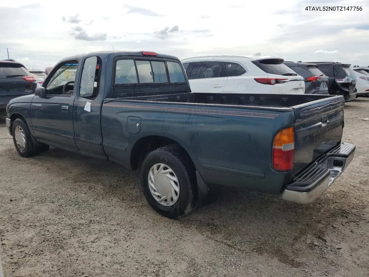 1996 Toyota Tacoma Xtracab VIN: 4TAVL52N0TZ147756 Lot: 74281344