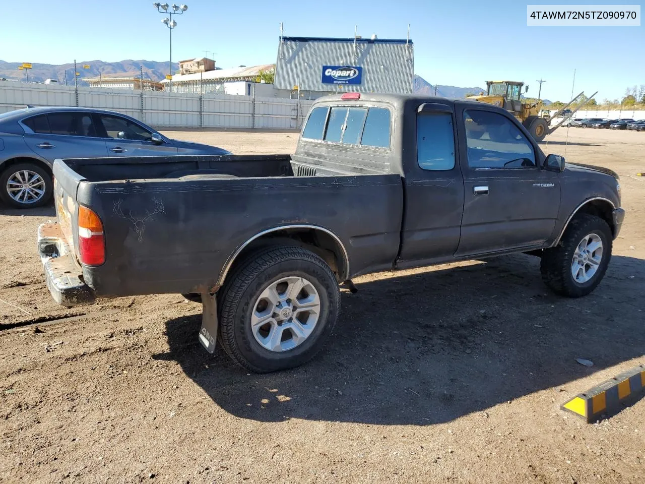 1996 Toyota Tacoma Xtracab VIN: 4TAWM72N5TZ090970 Lot: 75139644