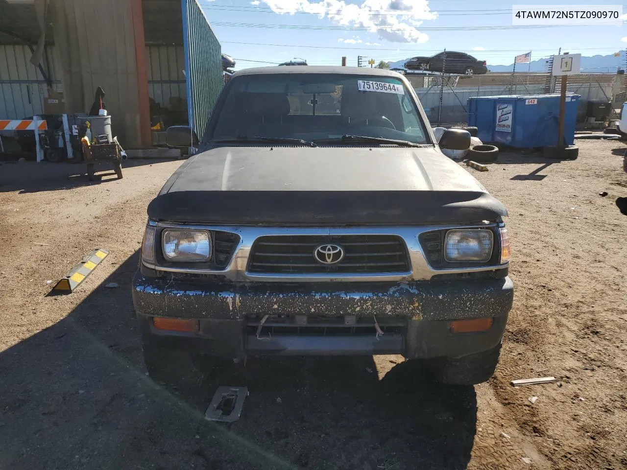 1996 Toyota Tacoma Xtracab VIN: 4TAWM72N5TZ090970 Lot: 75139644