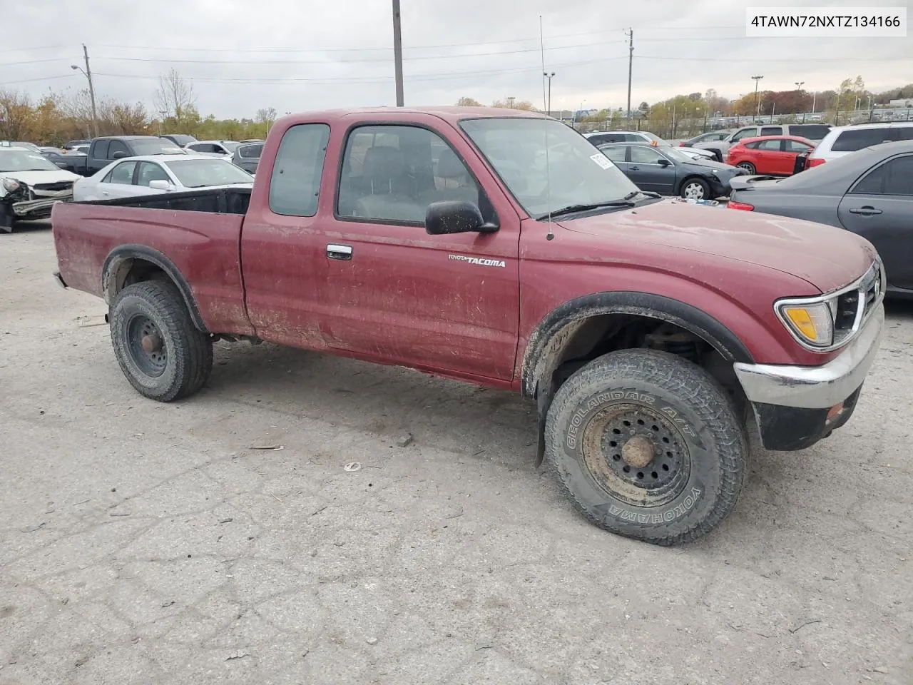 1996 Toyota Tacoma Xtracab VIN: 4TAWN72NXTZ134166 Lot: 78137184