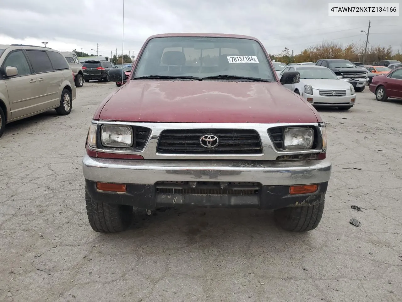 1996 Toyota Tacoma Xtracab VIN: 4TAWN72NXTZ134166 Lot: 78137184