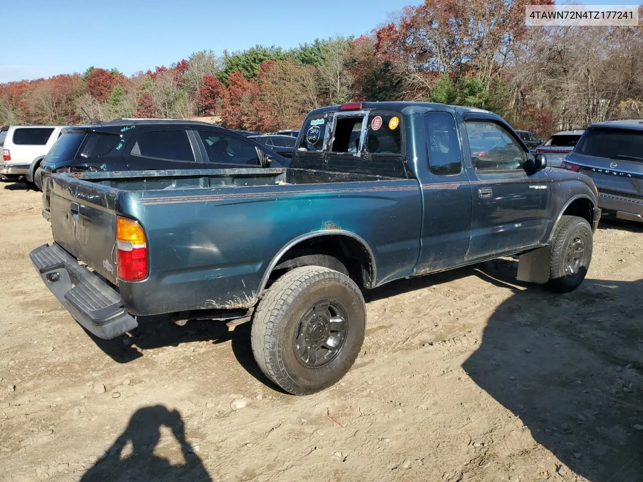 1996 Toyota Tacoma Xtracab VIN: 4TAWN72N4TZ177241 Lot: 79083974