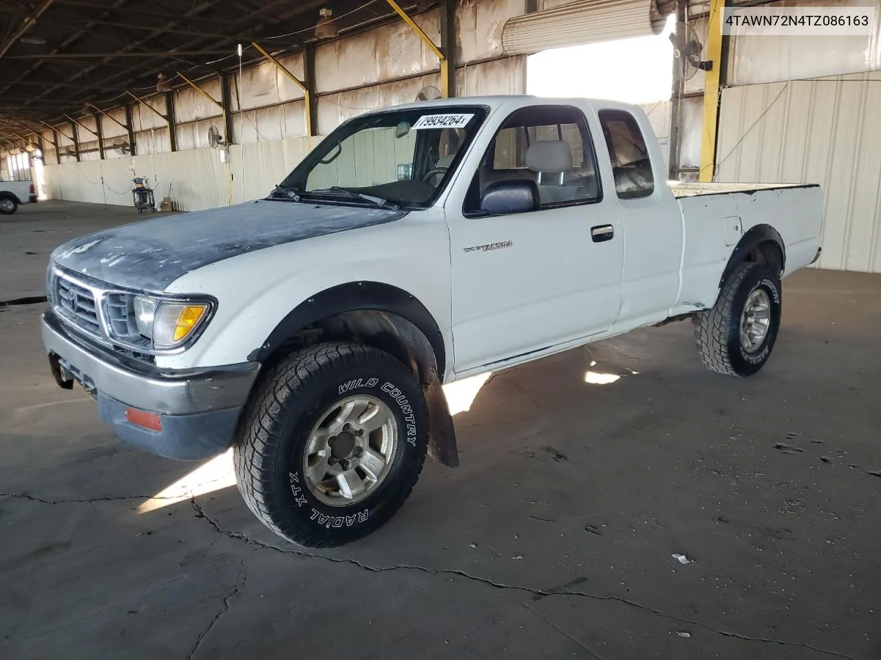 1996 Toyota Tacoma Xtracab VIN: 4TAWN72N4TZ086163 Lot: 79934264