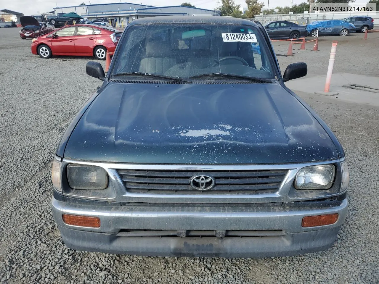 1996 Toyota Tacoma Xtracab VIN: 4TAVN52N3TZ147163 Lot: 81240034