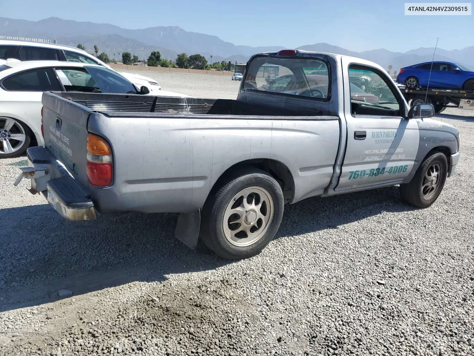 1997 Toyota Tacoma VIN: 4TANL42N4VZ309515 Lot: 52974224