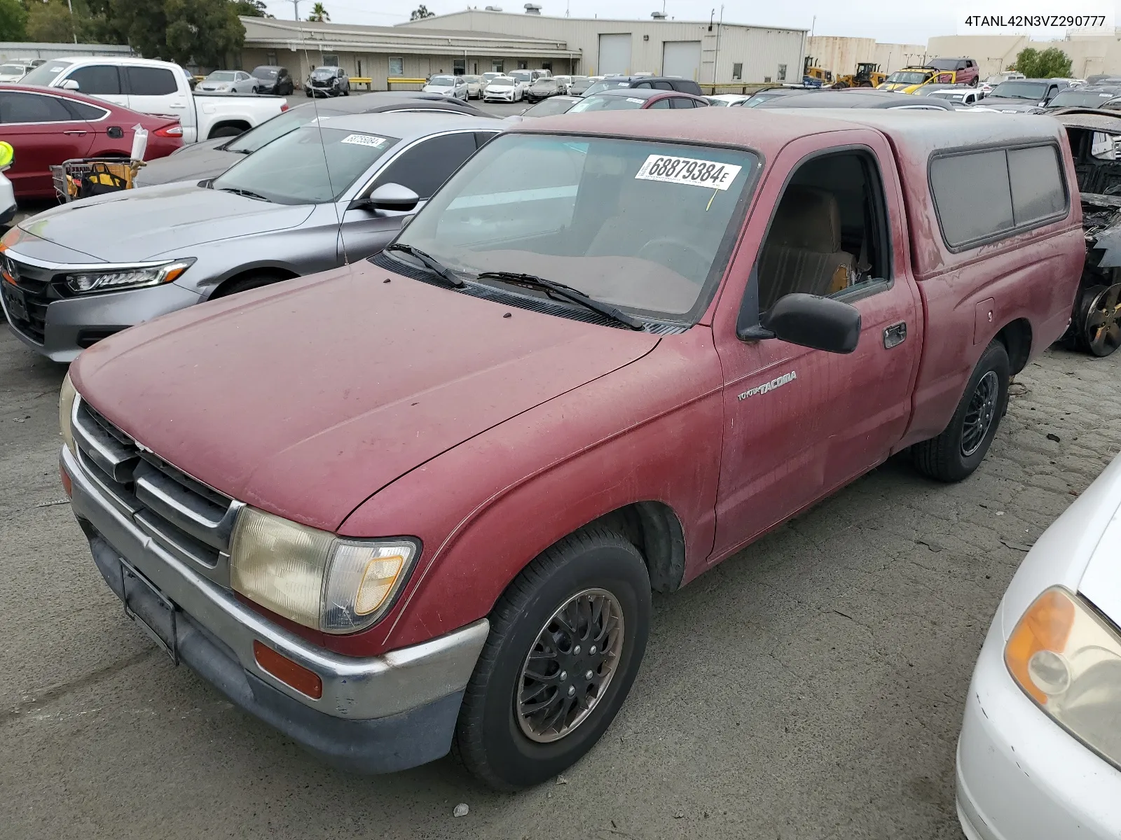 1997 Toyota Tacoma VIN: 4TANL42N3VZ290777 Lot: 68879384