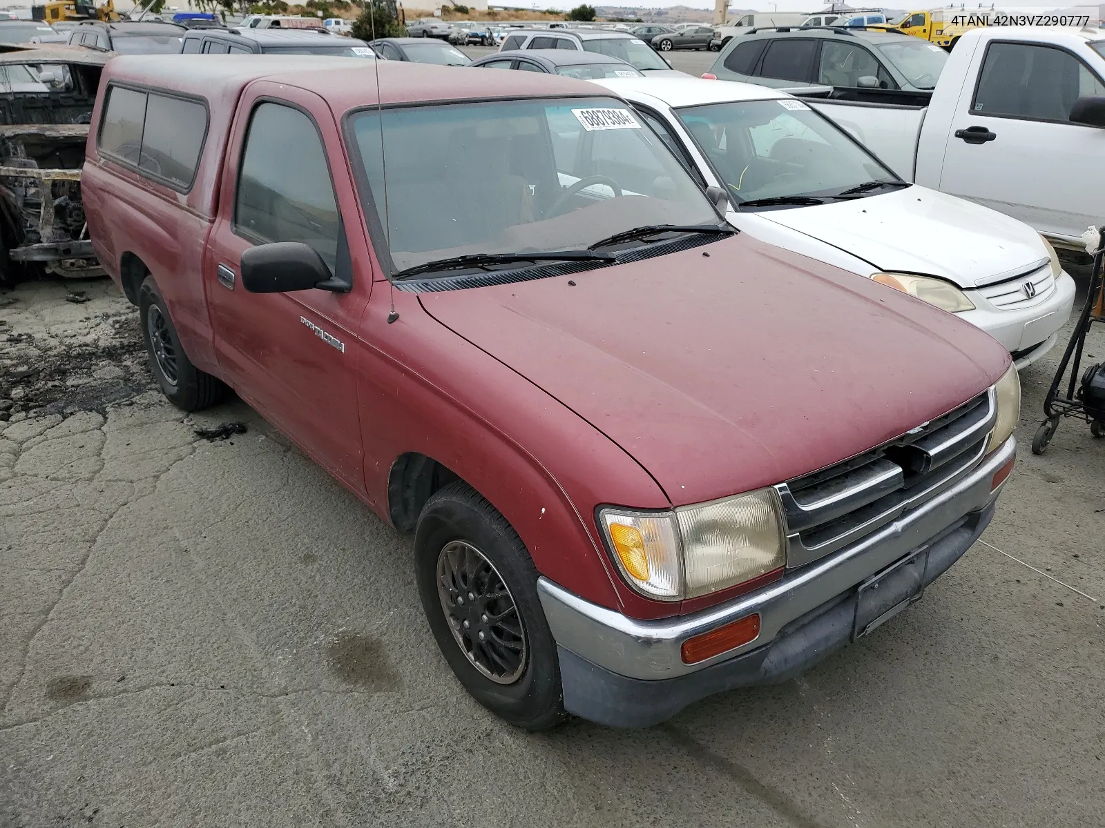 1997 Toyota Tacoma VIN: 4TANL42N3VZ290777 Lot: 68879384