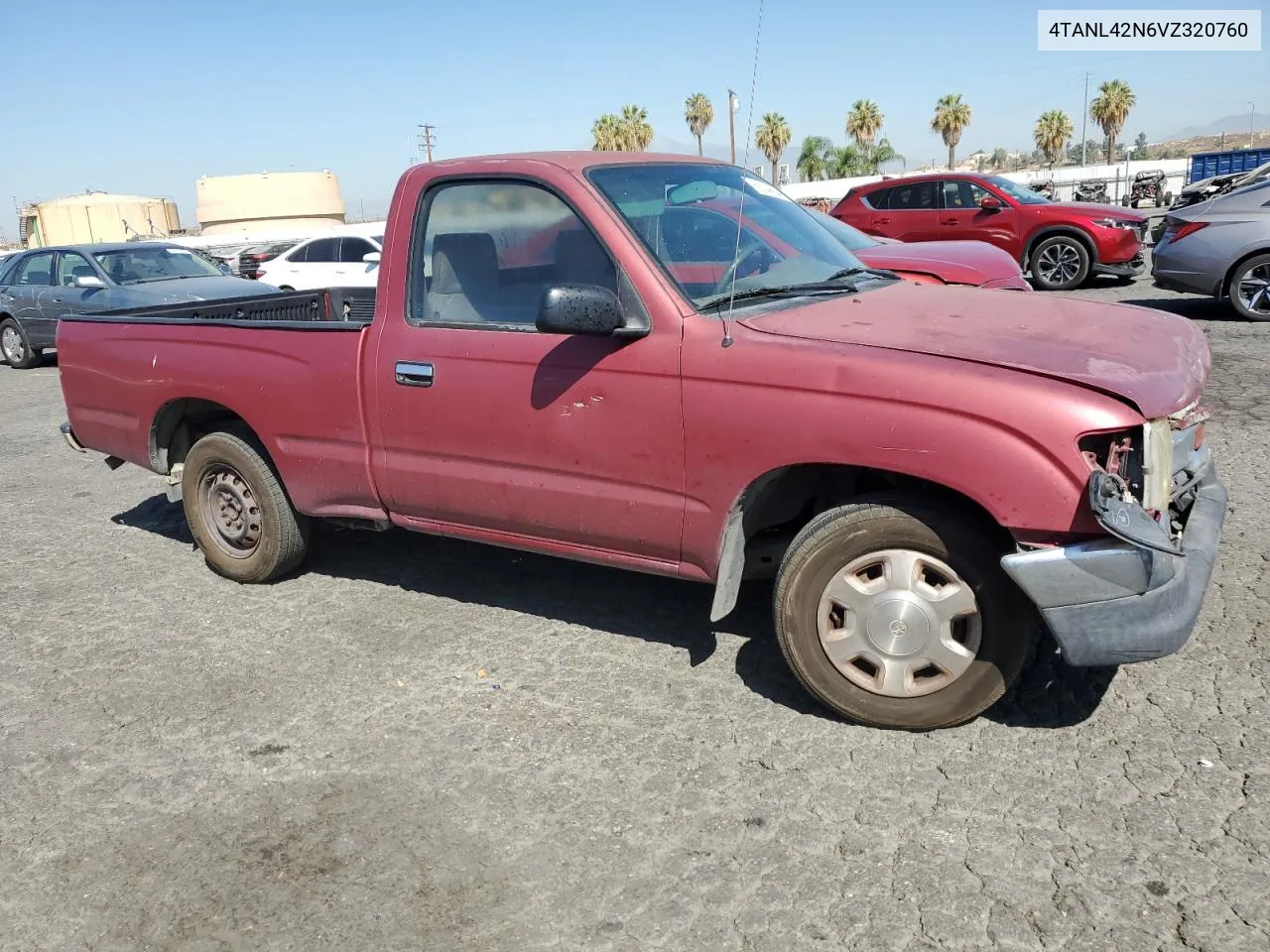 1997 Toyota Tacoma VIN: 4TANL42N6VZ320760 Lot: 69144584