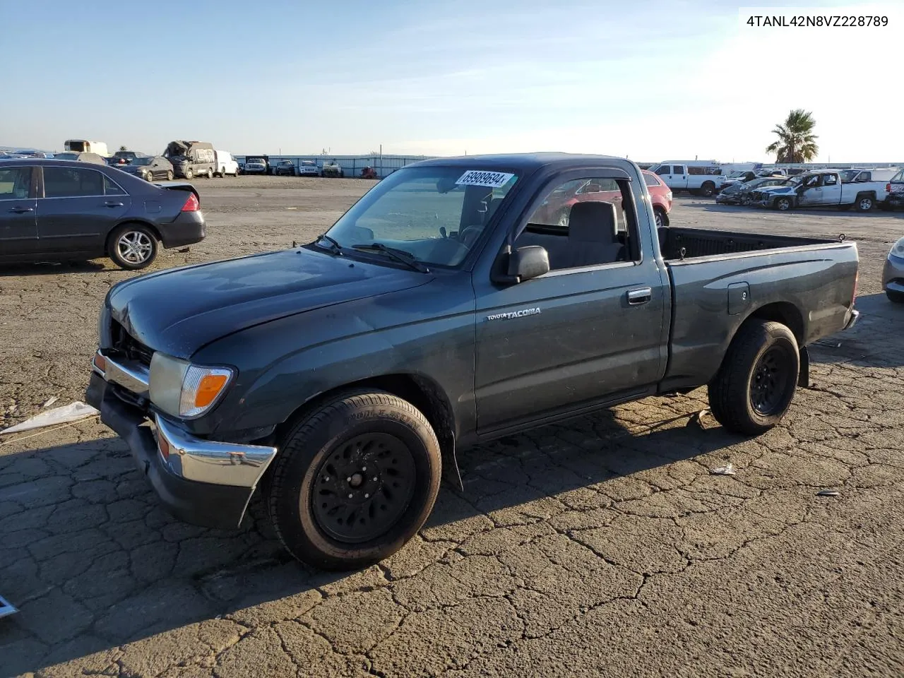 1997 Toyota Tacoma VIN: 4TANL42N8VZ228789 Lot: 69989694